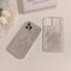Ốp Điện Thoại Kim Tuyến Nước Họa Tiết Nơ Dành Cho iPhone 13 12 11 Pro Max X XR XS Max