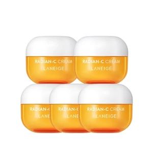 Bộ 5 Kem dưỡng trắng da làm mờ đốm nâu LANEIGE Radian-C Cream 10mlx5