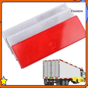 Set 2 Tấm Phản Quang An Toàn Gắn Đuôi Xe Hơi/Xe Tải fs-47 Bằng Nhựa