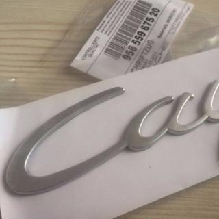 Áp dụng cho logo Porsche 07-10 logo cayenne cũ nhãn dán logo cayenne S GTS