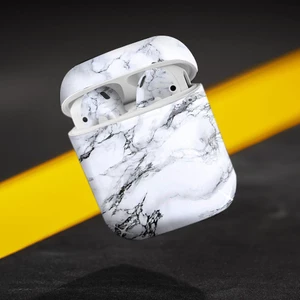 Miếng dán skin cho AirPods in hình đá trắng - dah006 (AirPods 1, 2, 3, Pro, i12)