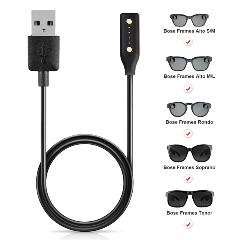 BOSE Cáp sạc USB bluetooth linh hoạt 60cm cho kính mắt