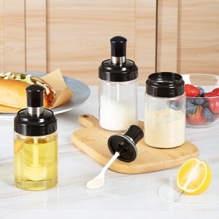 Lọ Đựng Gia Vị, Hũ Đựng Gia Vị Kèm Muỗng Mẫu Mới Cam Homeware