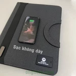 CẶP DA A4 ĐA NĂNG , CẶP DA A4 ĐỰNG HỢP ĐỒNG, IPAD, ĐIỆN THOẠI TÍCH HỢP SẠC DỰ PHÒNG 10.000MAH, LED SÁNG TÊN RIÊNG. — ảnh 1