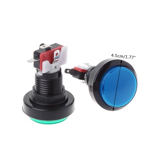 LED Chiếu Sáng Nút Nhấn Micro Switch 45mm Cho Máy Arcade và Máy Chơi Game - Hỗ trợ 12V