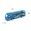5.5" City Bus Inertial for Cars Kids Toys Car Model Vehicles Baby Toy Layout Lan