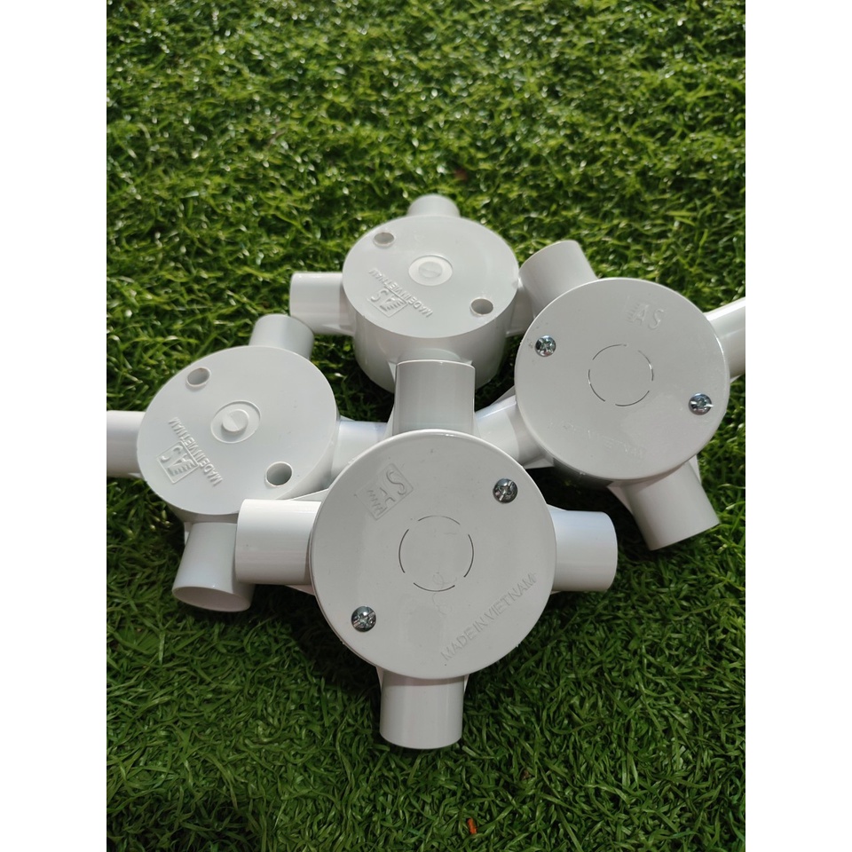 Hộp nối dây điện box tròn chia ngã phi 20. ( 4 NGÃ PHI 20) | Shopee ...