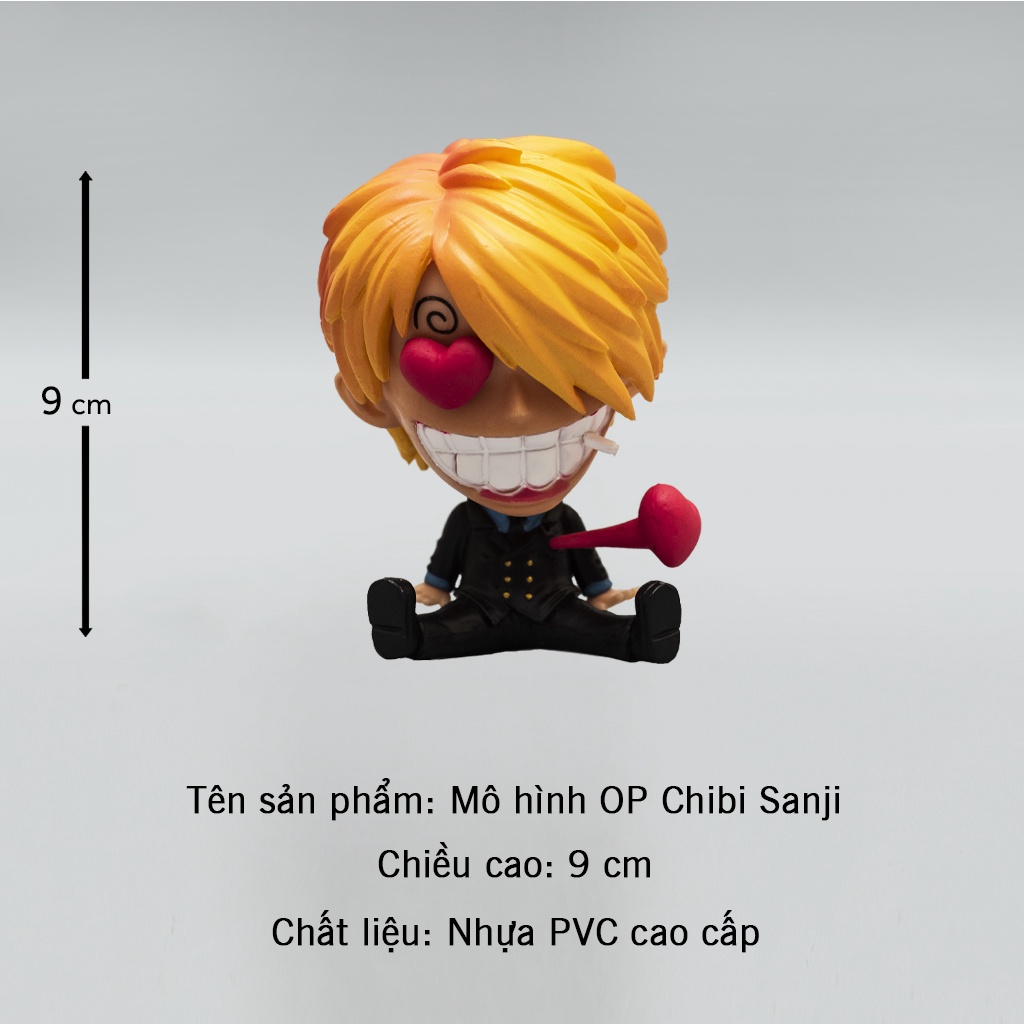 Mô Hình One Piece Chibi Các Nhân Vật Luffy, Zoro, Sanji, Ace, Sabo - Mô Hình  Trang Trí One Piece Haki Shop | Shopee Việt Nam