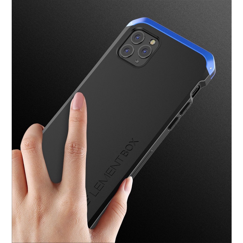 Ốp Điện Thoại Giáp Chống Sốc Cho iPhone 13 16 Pro MAX 14 plus Ốp Lưng Nhôm Kim Loại Mờ PC Cover 14 Pro MAX