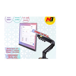Giá treo màn hình máy tính F80 - Xoay 360 độ - Hàng nhập khẩu Bảo Hành 24 Tháng