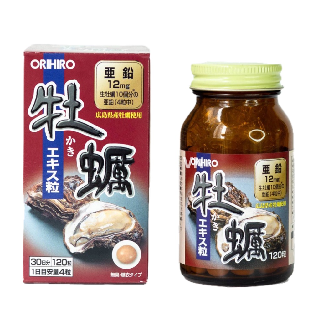 Ảnh Tinh chất hàu tươi ORIHIRO tăng cường sinh lý - hộp 120 viên 1
