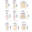 SAIA Gel Giày Dán Chống Mài Mòn Chân Hydrocoloid Giày Dán Gel Mềm Gót Vỉ Băng