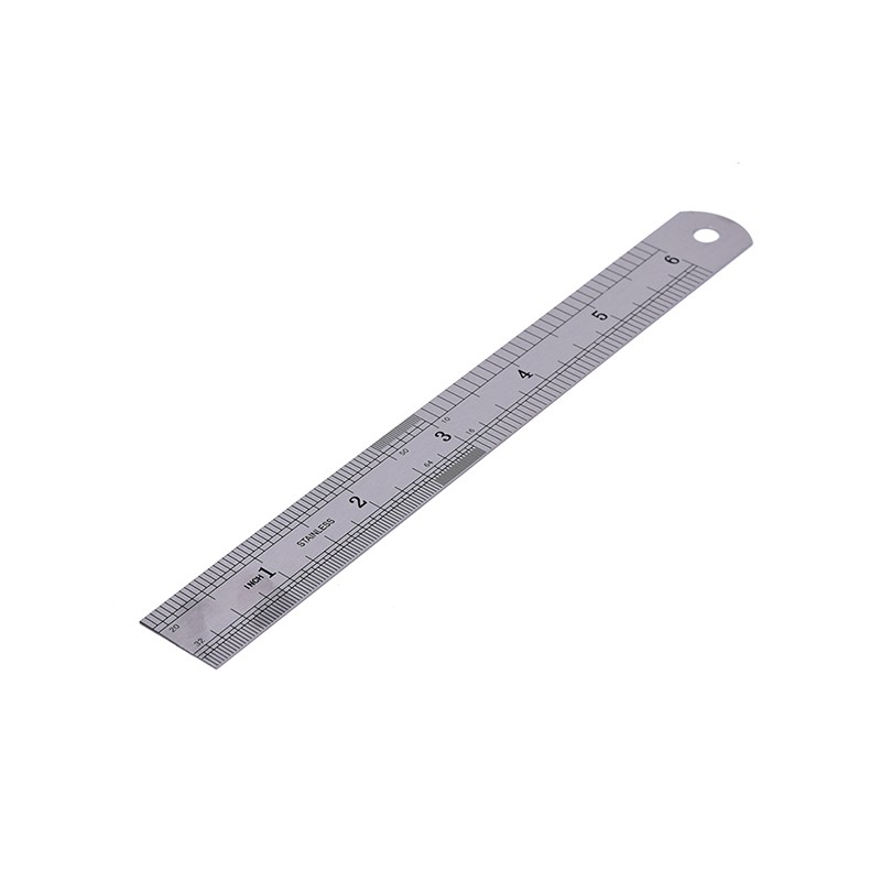 Thước đo bằng kim loại 15cm mẫu HL
