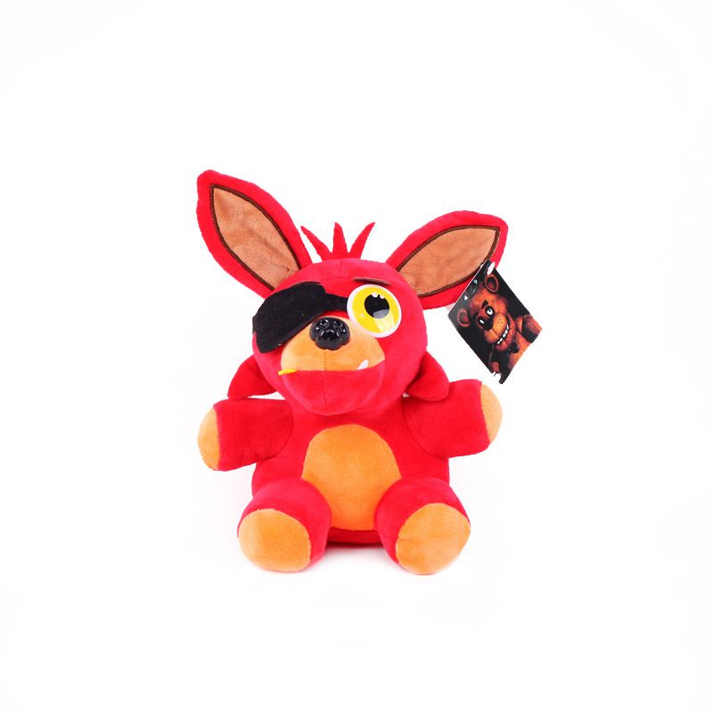 FNAF Bear Keychain Horror Game Plush Doll Soft Kid‘s Stuffed Toy