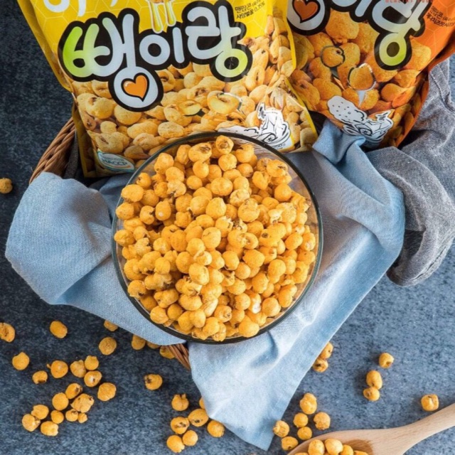 Snack bắp rang Hàn Quốc vị mật ong/phô mai gói 250g | Shopee Việt Nam