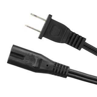Cáp nguồn, dây sạc đầu chui số 8 dùng cho loa kéo, đèn sạc, quạt sạc, máy in nhiệt.... chiều dài 1m1