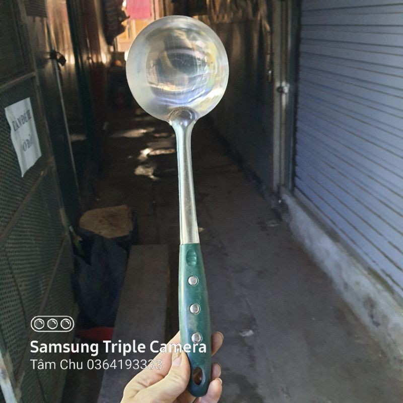 MUÔI CANH INOX CÁN XANH | Shopee Việt Nam