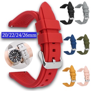 Dây Đeo Đồng Hồ Bằng Silicon Mềm Họa Tiết Tổ Ong 20mm 22mm 24mm 26mm Chuyên Dụng Cho Huawei GT3 Samsung