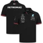 PS1 2022 F1 Mercedes AMG Petronas Team Polo Áo Thun Áo Thể Thao Tee Tay Ngắn Plus Kích Thước Unisex SP1