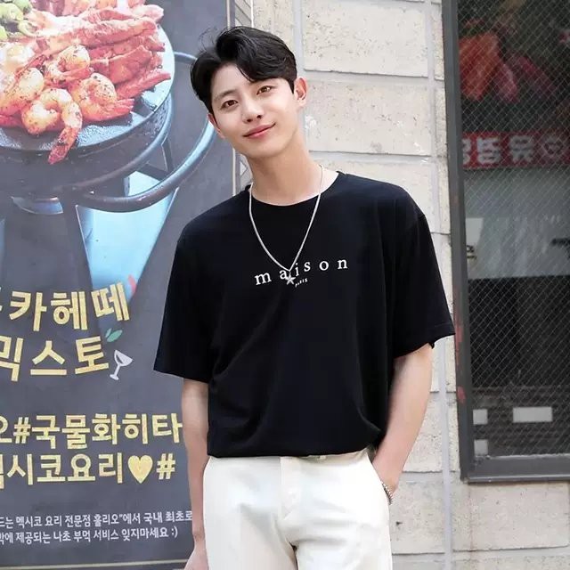 Áo thun Stee Cổ tròn MAISON Paris Localbrand ICVCVNI Unisex Cotton