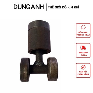 Bánh xe treo cửa xếp loại 2 bánh xoay siêu bền - Kim Khí Dung Anh