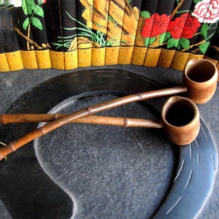 Muỗng trà gỗ tre tự nhiên handmade với tay cầm dài tiện lợi an toàn cho sức khỏe