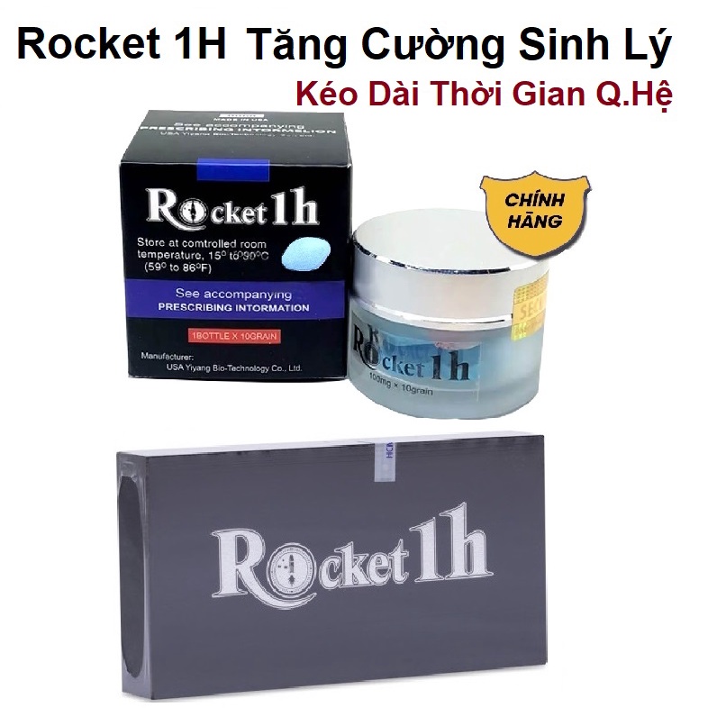 [Chính hãng] Rocket 1h – Tăng cường sinh lý nam – Tráng Dương Bổ THận – Kéo dài thời gian Q.hệ