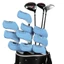 DARON Golf Iron Headcover Sắt Cực Bao Da Bảo Vệ Golf Putter Phụ Kiện Câu Lạc Bộ Golf Bao Thể Thao Ngoài Trời Huấn Luyện Thiết Bị Bảo Vệ