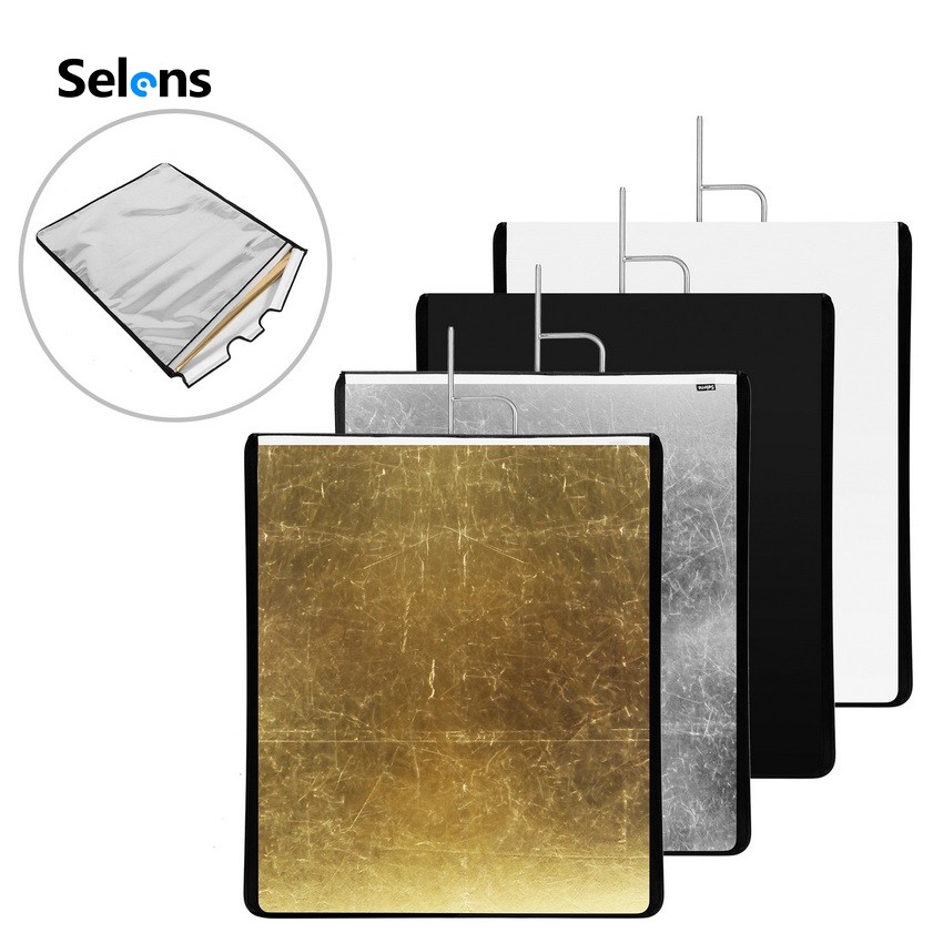 Ảnh Tấm khuếch tán phản chiếu SELENS bằng thép không gỉ 4 trong 1 1
