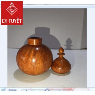 ỐNG ĐỰNG TĂM HỒ LÔ GỖ HƯƠNG CHUẨN TIỆN NGUYÊN KHỐI- LOẠI TO ĐẸP- ẢNH THẬT