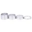 Set 4 vòng đệm cổ xe đạp leo núi / xe đạp đua bằng hợp kim nhôm