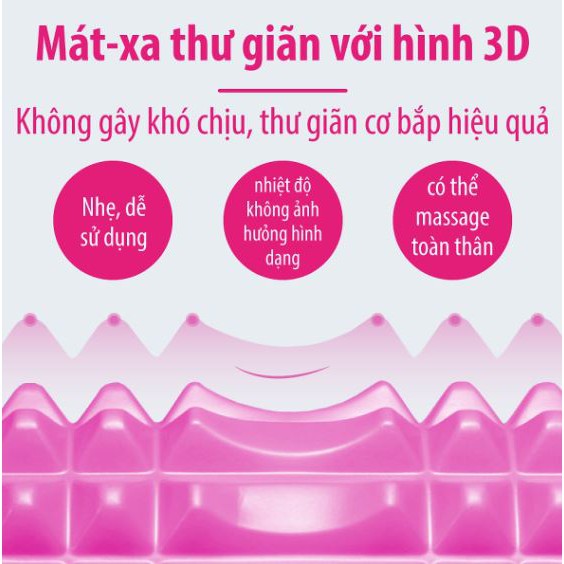 Ảnh Con Lăn Yoga Massage Foam Roller Ống Trụ Xốp Tập Thể Thao Giãn Cơ Có Gai Roam Rollet Cao Cấp Chính Hãng Amalife 3