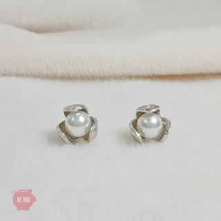 Bông tai ngọc nhân tạo nở hoa BH634