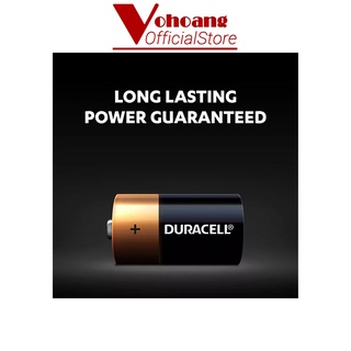 Pin trung C Duracell 1.5V Vỉ 2 viên Siêu bền, hiệu suất cao - Hàng chính hãng