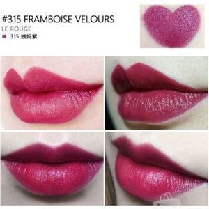 Givenchy le rouge 315 framboise velours best sale