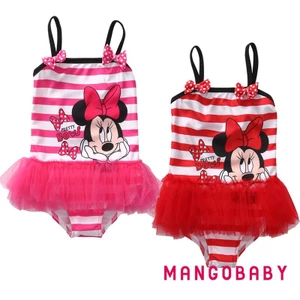 ♬Mg♪-Baby Kids Girls Summer Tutu Tulle Váy Đồ Bơi Chống Nắng Áo Liền Quần Đồ Bơi