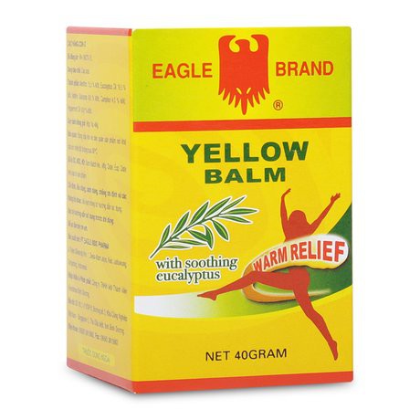 Dầu cù là Con Ó Yellow Balm - Eagle Brand 40g