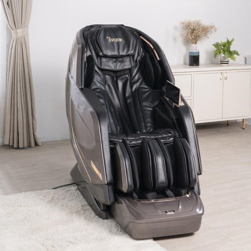 Ảnh Ghế massage trị liệu toàn thân Toshiko T9900 bảo hành 6 năm công nghệ con lăn 6D và túi khí cao cấp tặng quà hấp dẫn 4