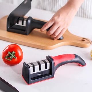 Dụng Cụ Mài Dao Kéo 3 Khe 3 Rảnh 168 Tiện Dụng Cam Homeware