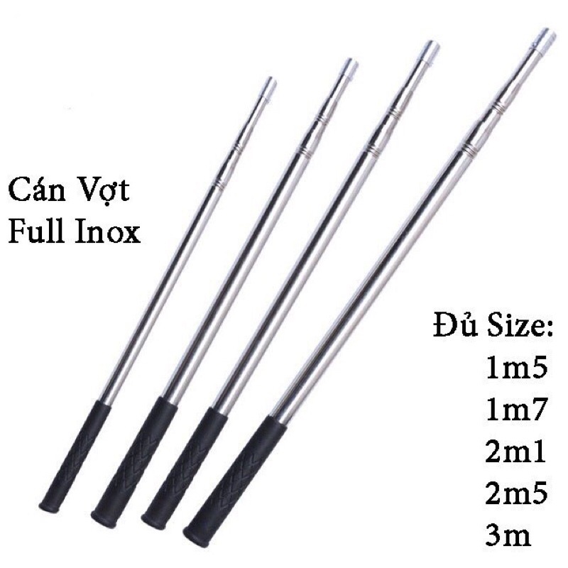 Cán vợt inox. Sào rút inox | Shopee Việt Nam