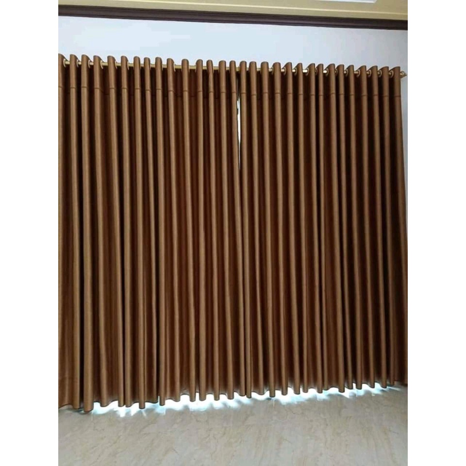 thanh lý rèm 1m cao 1m80 đã khoen lỗ sẵn chỉ việc treo | Shopee Việt Nam