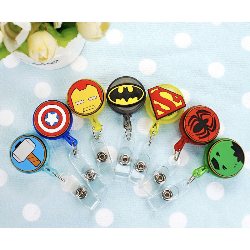 PS1 Trace Together Token Marvel The Avengers series Phim hoạt hình có thể thu vào Clip Hook SP1