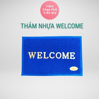 THẢM NHỰA CHÙI CHÂN WELCOME CHỐNG TRƠN TRƯỢT KHÔNG THẤM NƯỚC NHIỀU SIZE