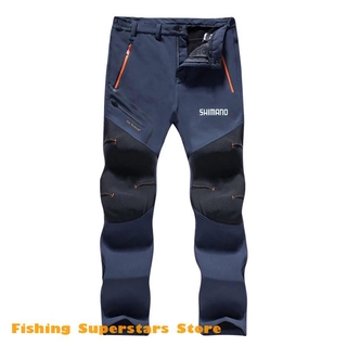 Nam Ngoài Trời SHIMANO Quần Câu Cá Thể Thao Chống Gió Quần Nam Plus Kích Thước Cắm Trại Quần Chống Thấm Nước