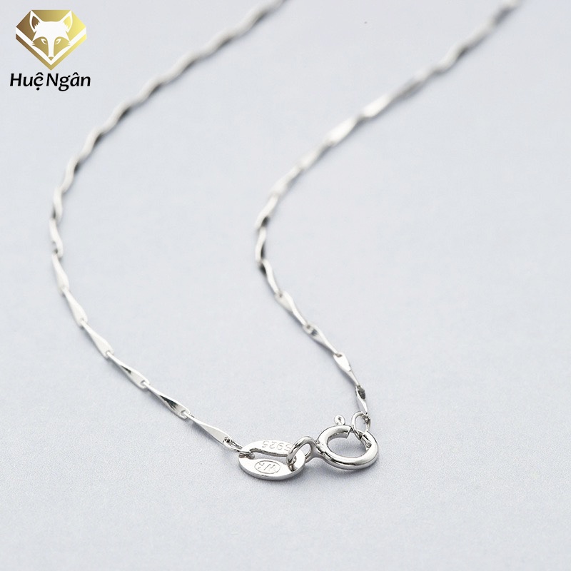Ảnh Dây chuyền bạc925 Huệ Ngân Dây mưa LMZ 2.0 3