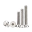 Bulong lục giác đầu bằng INOX 304 DIN7991 Ốc vít M6-M8-M10