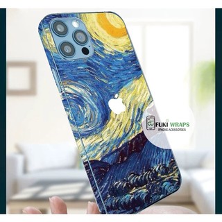 Miếng dán Skin Mặt Sau Nghệ Thuật FULL VIỀN Dành Cho 15 pro max 14 pro max 13 pro max 12 pro max - Fukishop