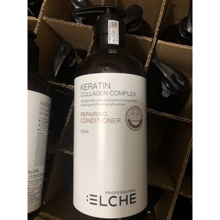 Bộ gội xả cao cấp ELCHE KERATIN COLLAGEN