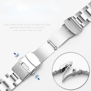SEIKO Dây Đeo Đồng Hồ Dạng Cong Bằng Thép Không Gỉ 316L Srx009 Series 18 19 20 21 22 23 24mm