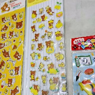 Hình dán foam nổi gấu và mèo